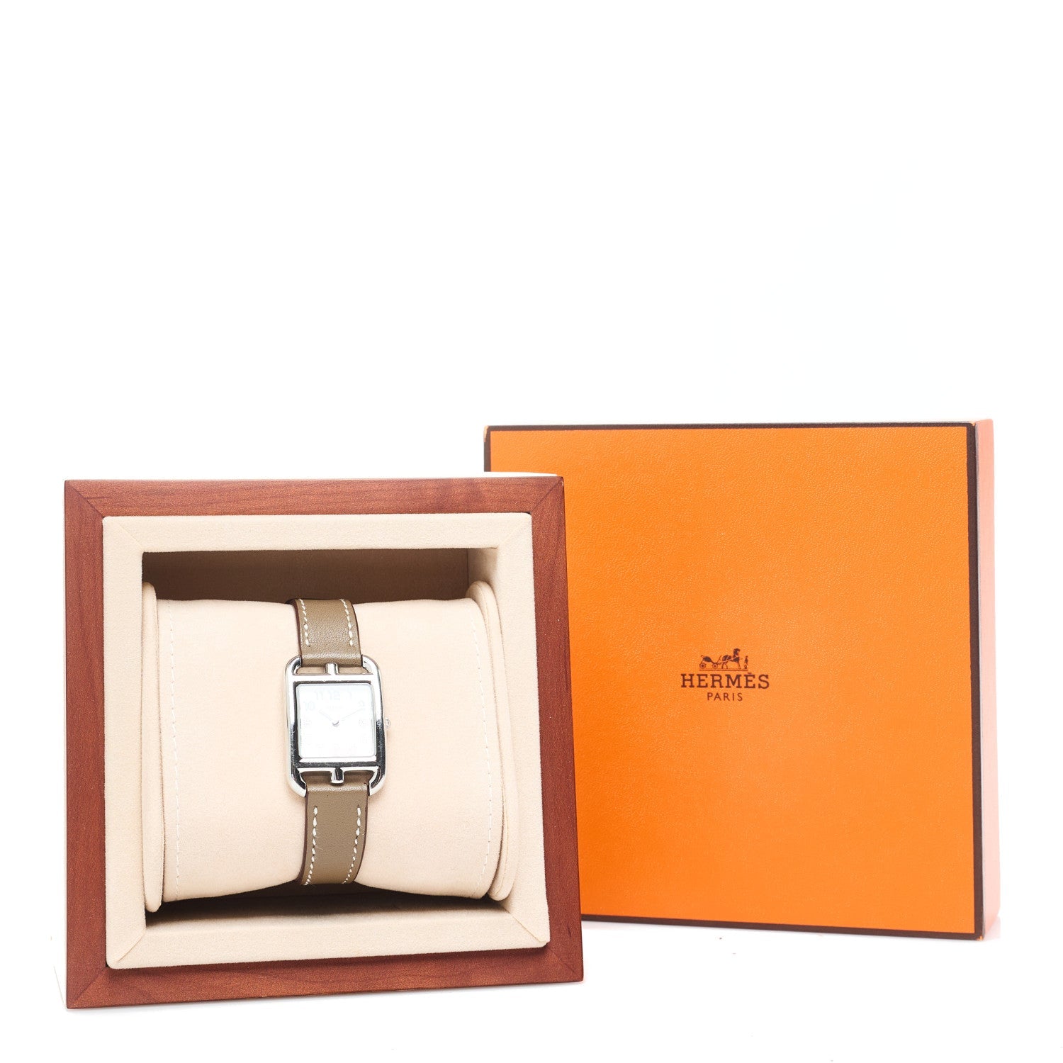 Stainless Steel Swift 23mm Cape Cod Quartz Watch Etoupe