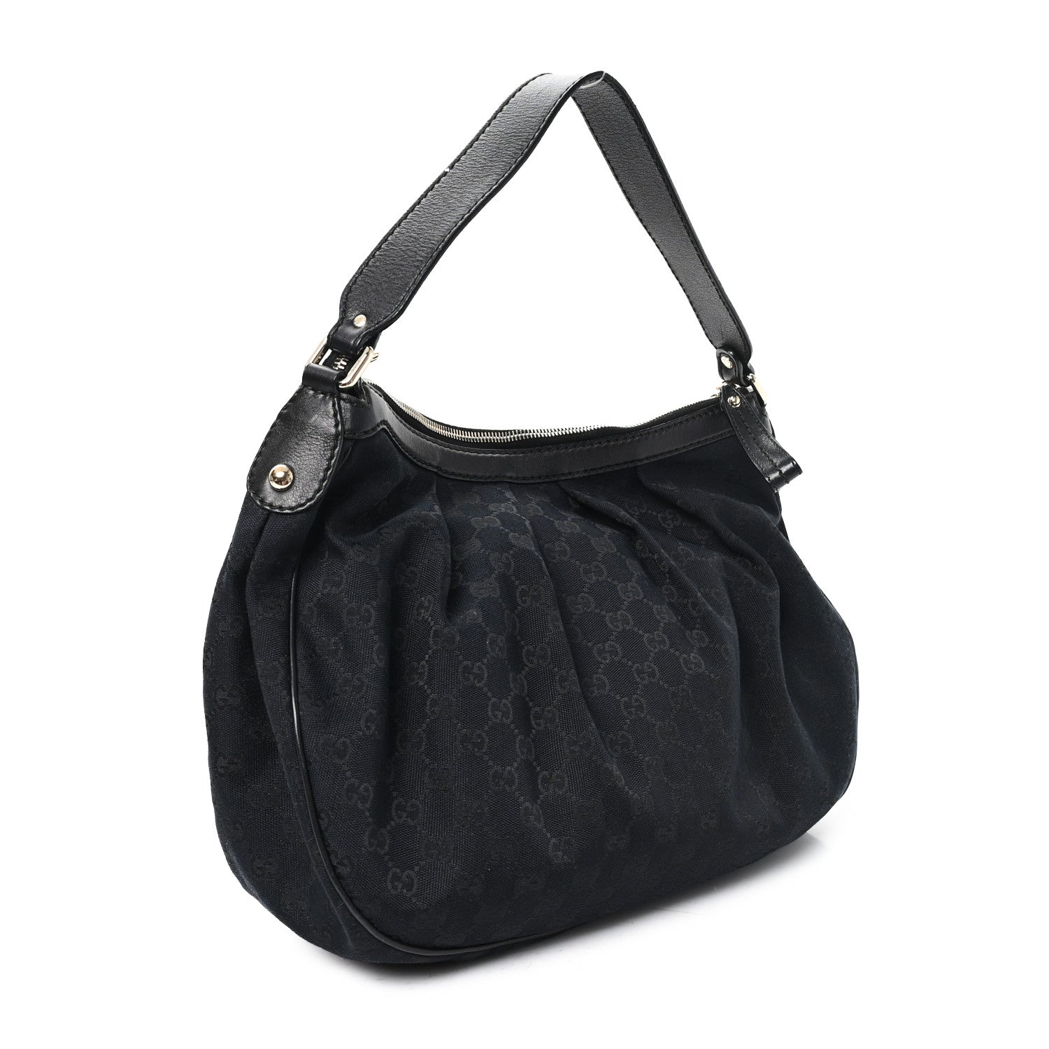 Monogram Medium Sukey Hobo Black