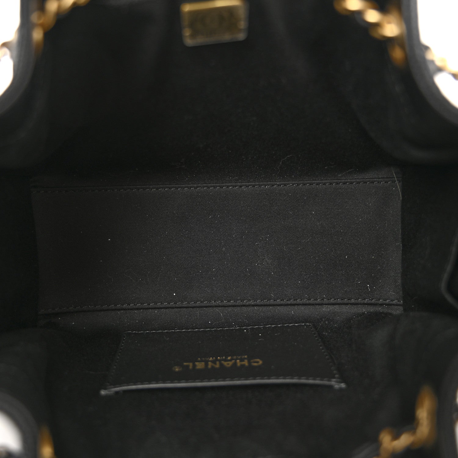 Caviar Quilted Mini Chanel 25 Handbag Black