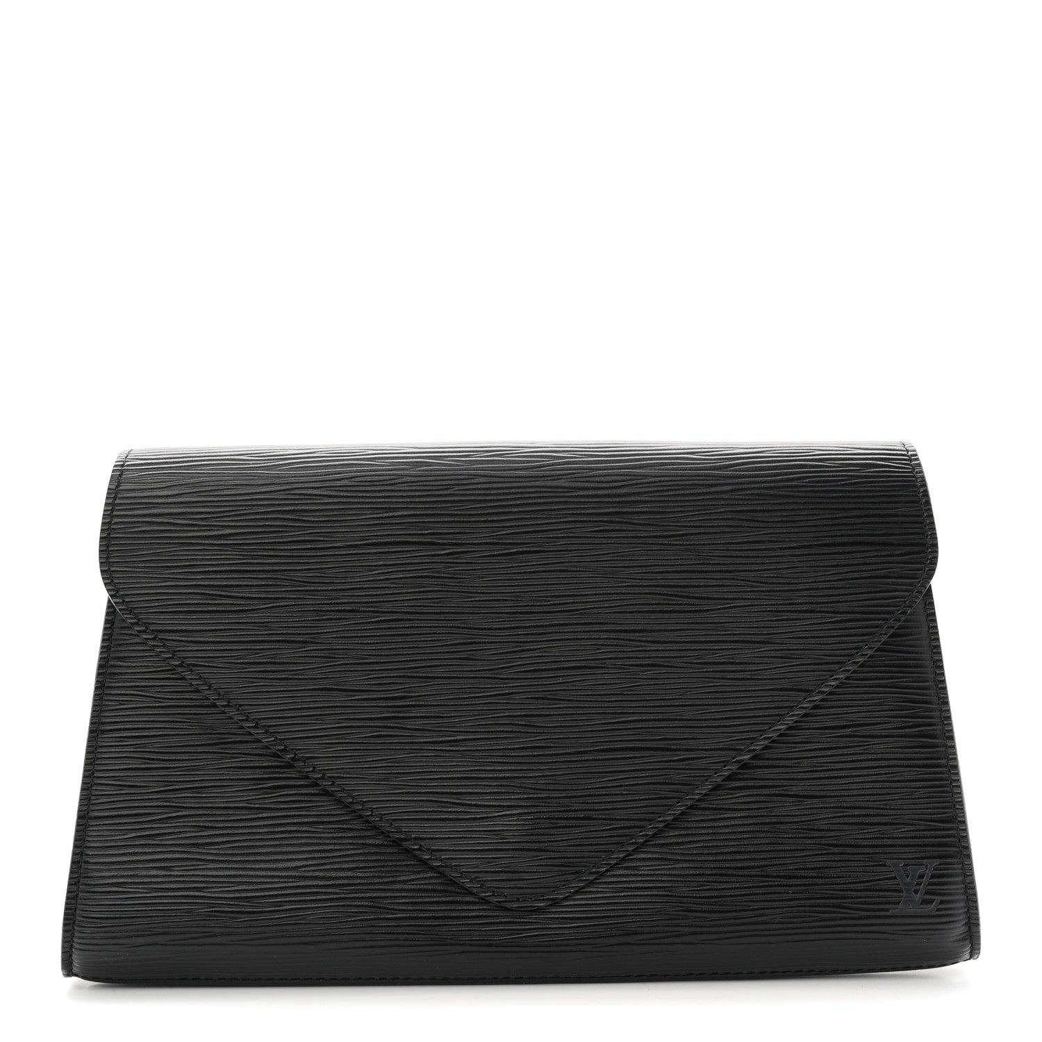 Epi Art Deco Clutch Black