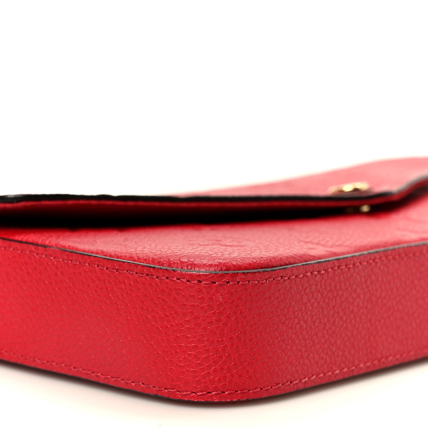 Empreinte Pochette Felicie Chain Wallet Scarlet