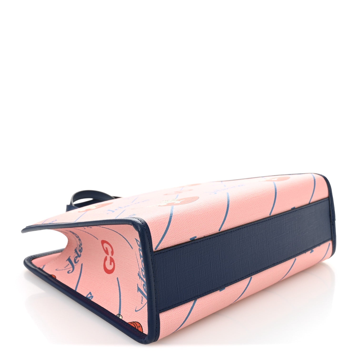 Coated Canvas Interlocking G The Jetsons Childrens Tote  Pink Multicolor