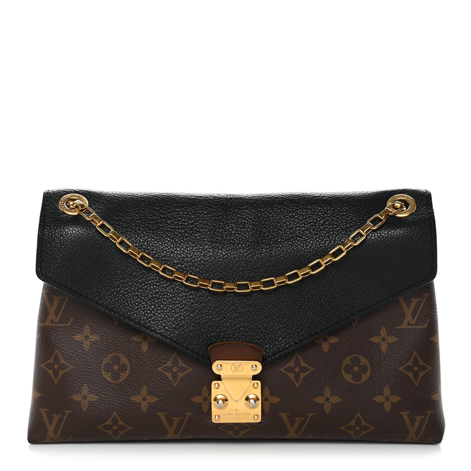 Monogram Pallas Chain Black