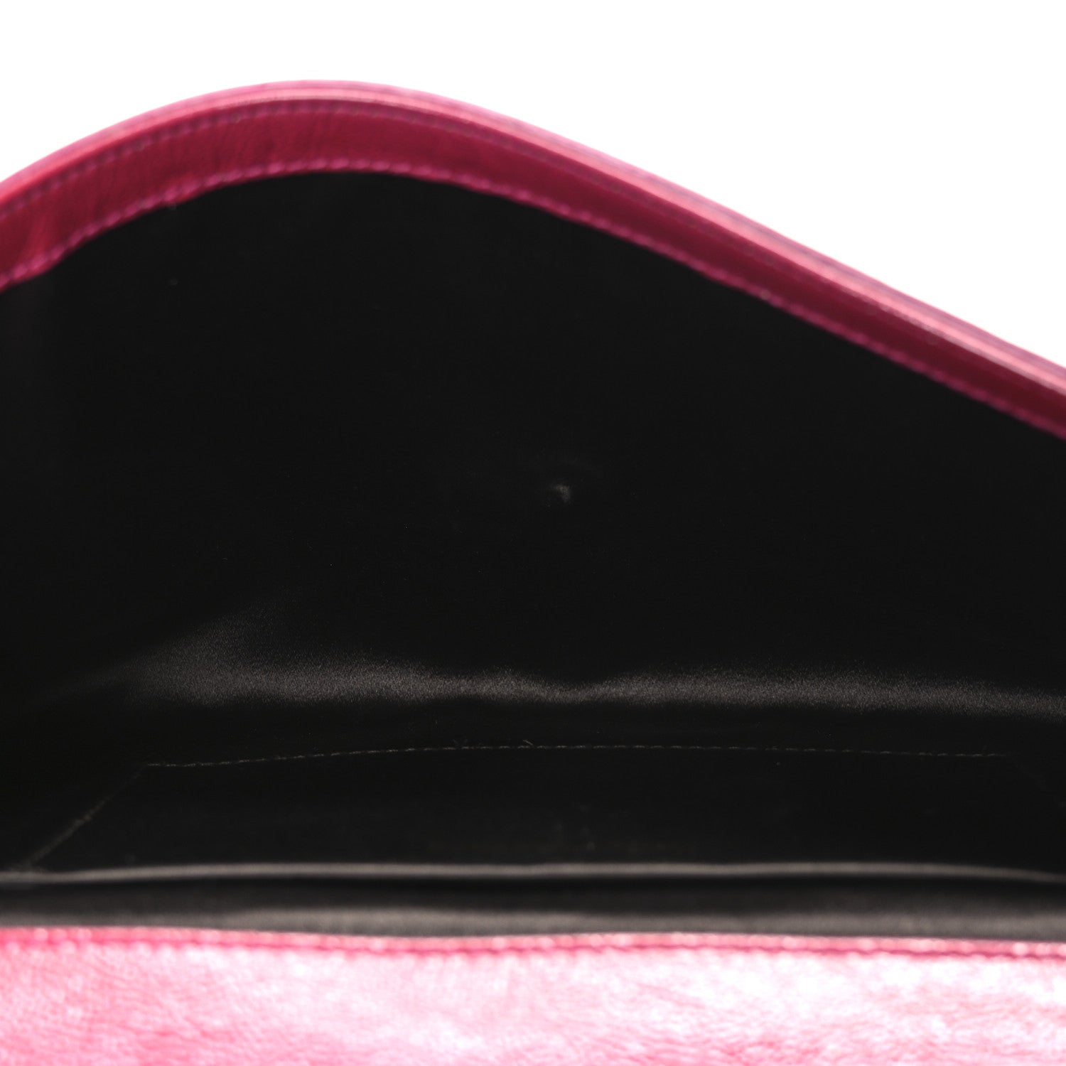 Textured Patent Monogram Large Belle De Jour Clutch Red