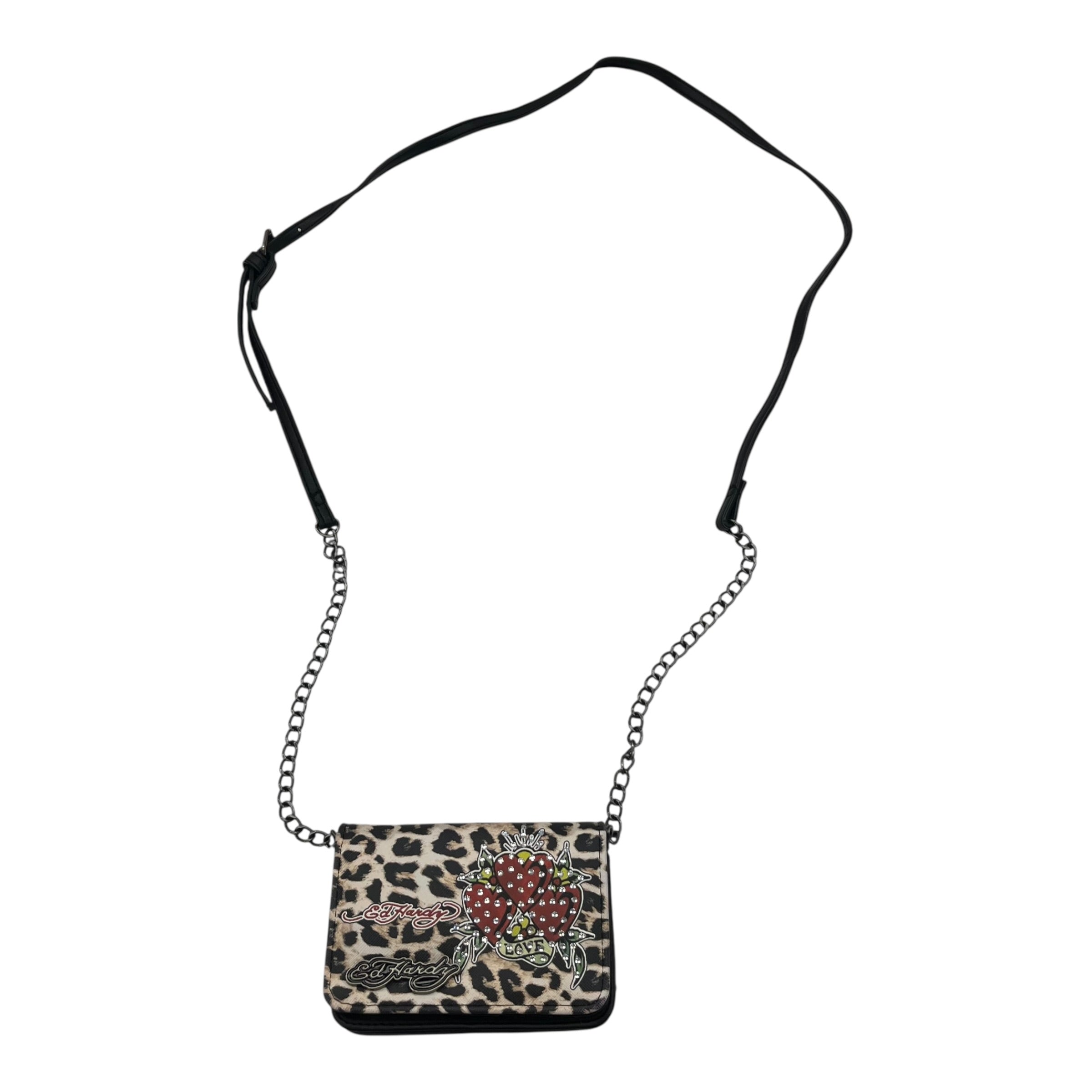 Crossbody By Ed Hardy In Tan, Size:Small