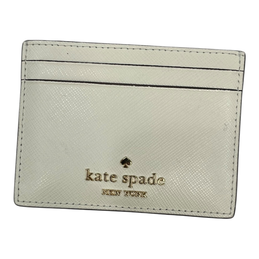 Wallet Designer By Kate Spade In Cream, Size:Small