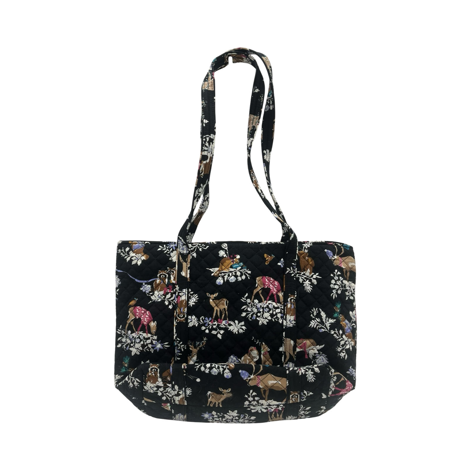Handbag By Vera Bradley In Black, Size:Medium