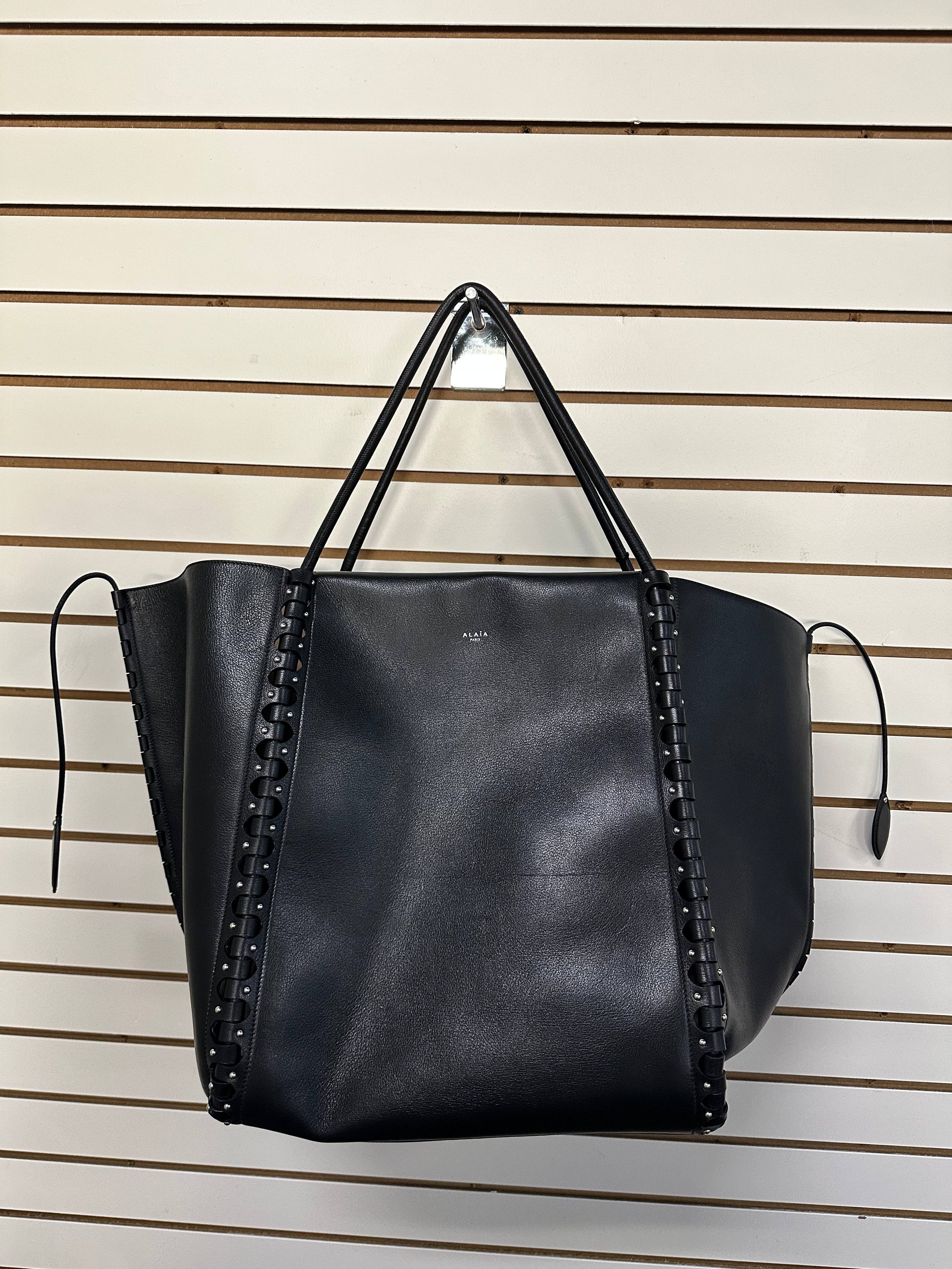 Tote Designer By Alaia, Size: Large