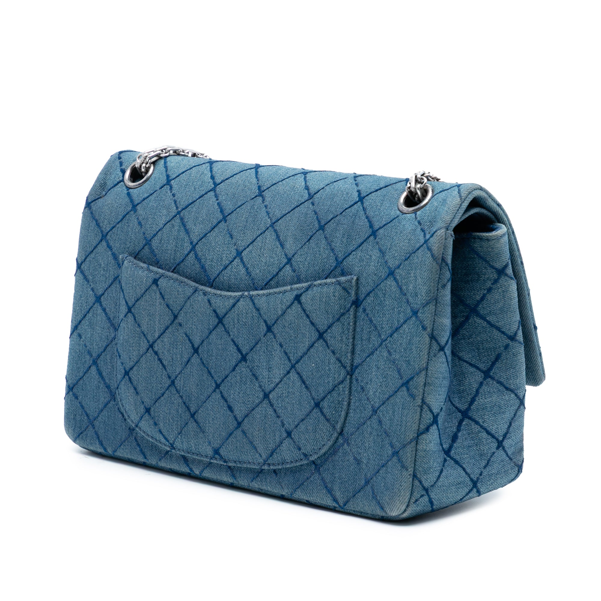 Reissue 2.55 Flap Bag Quilt Printed Denim 225
