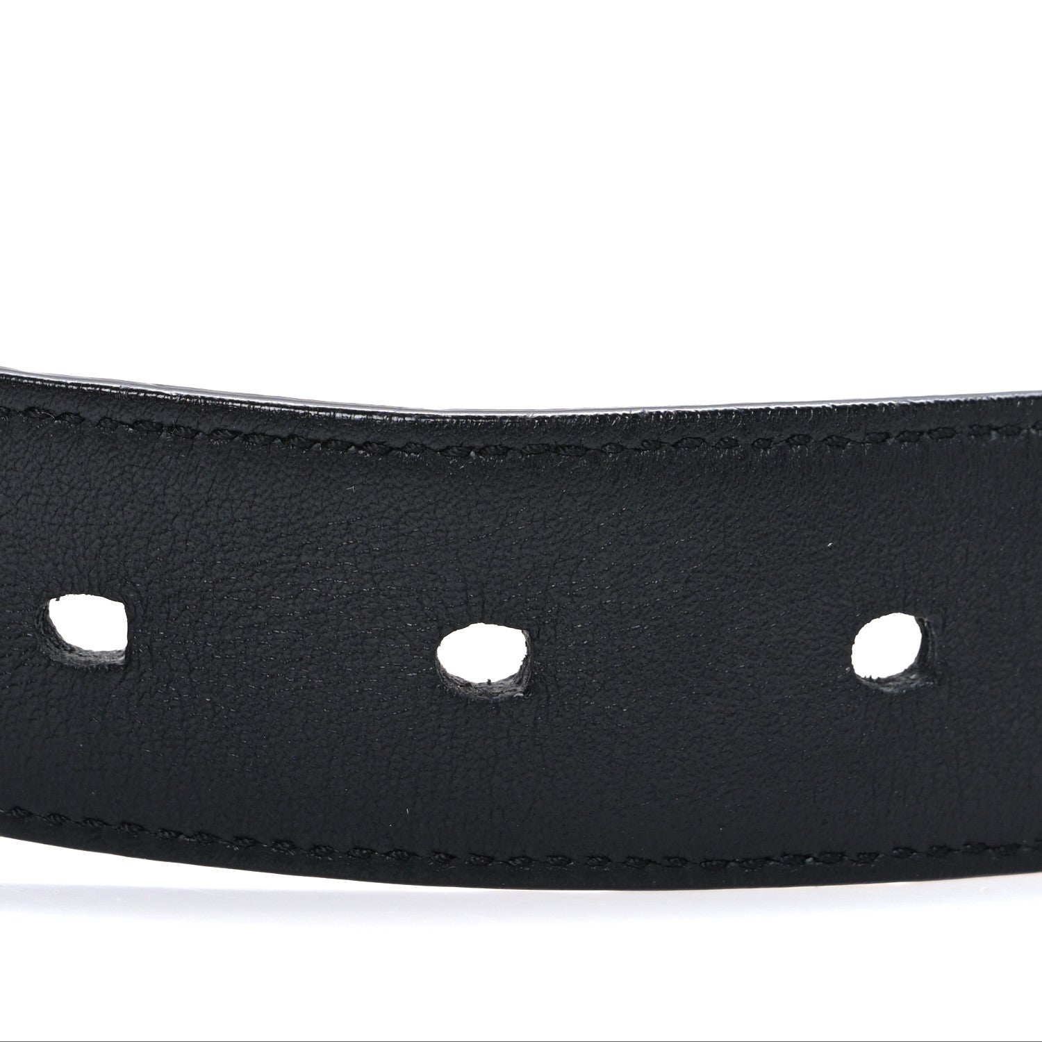 Smooth Calfskin Monogram Square Buckle 90 36 Belt Black