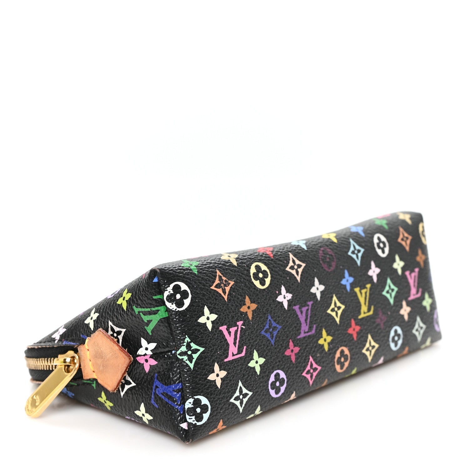 Monogram Multicolor Cosmetic Pouch Black Grenade