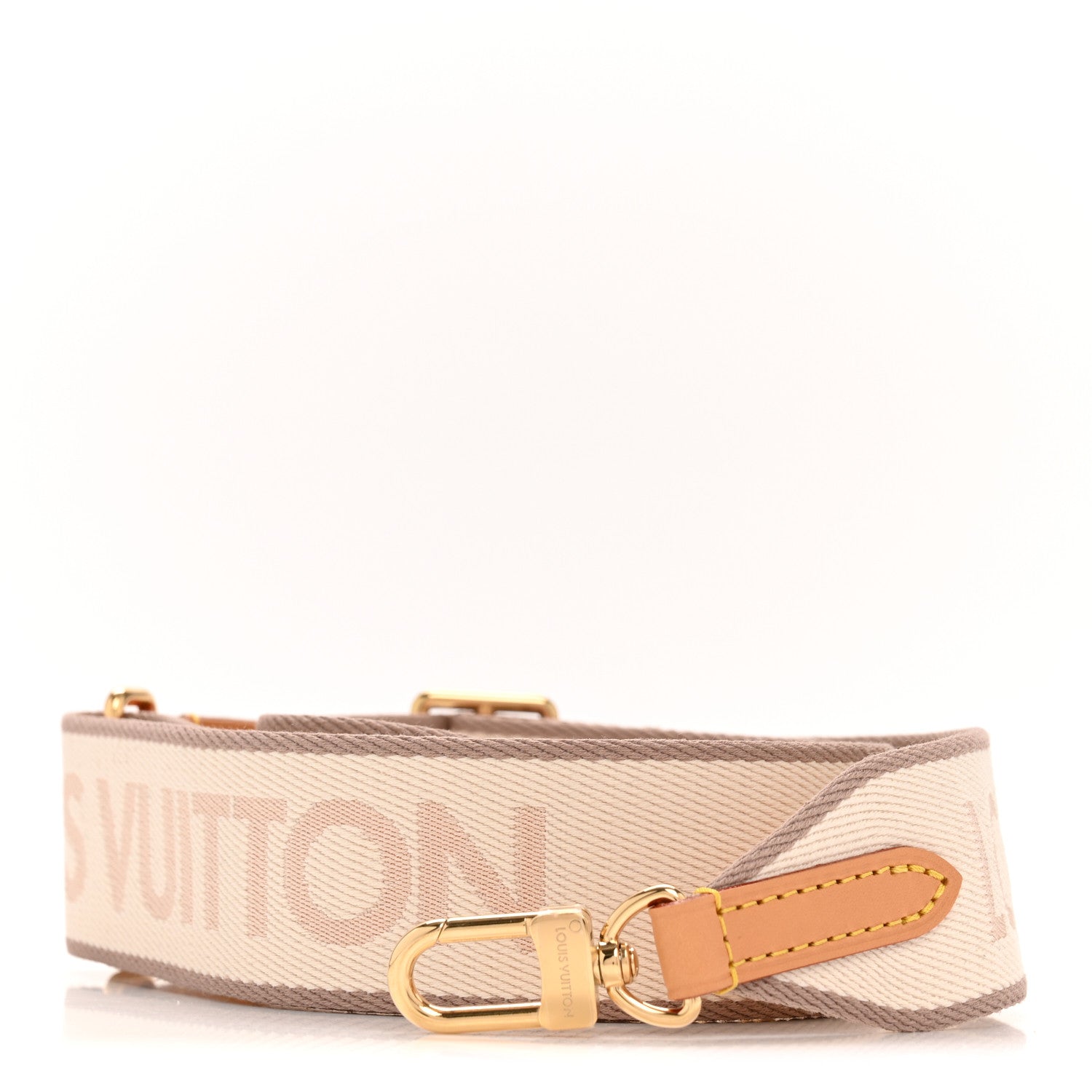 Jacquard Shoulder Strap Beige