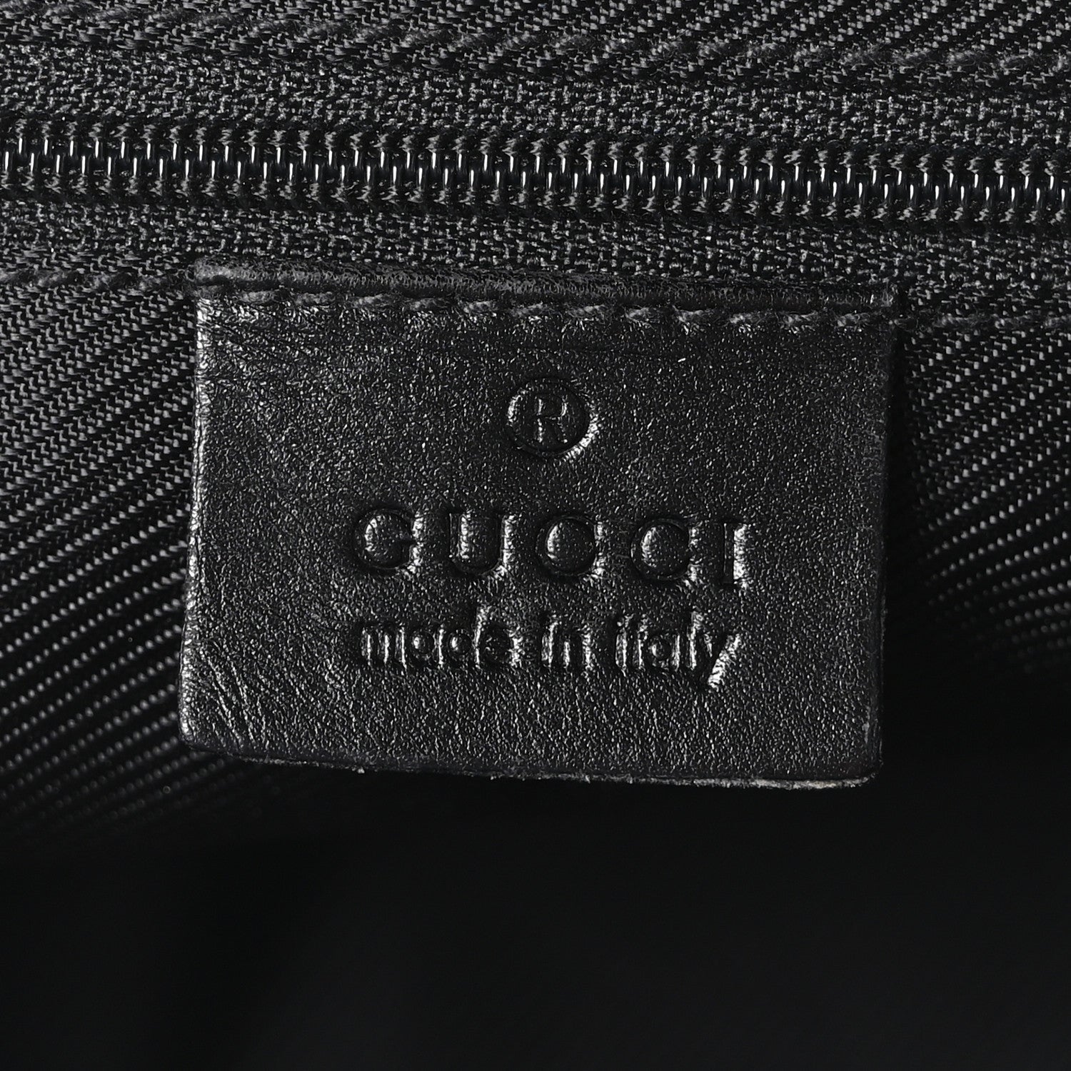 GG Canvas Monogram Shoulder Bag Black