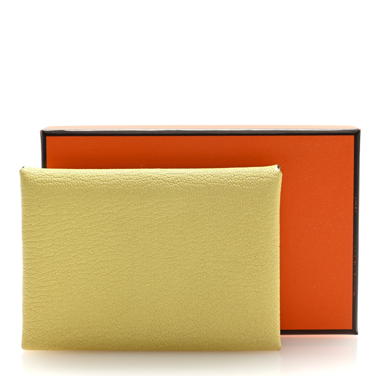 Chevre Mysore Calvi Duo Card Case Limoncello