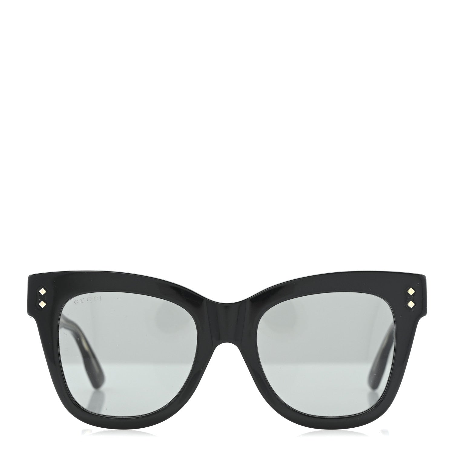 Acetate Square Frame Sunglasses GG1082S Black