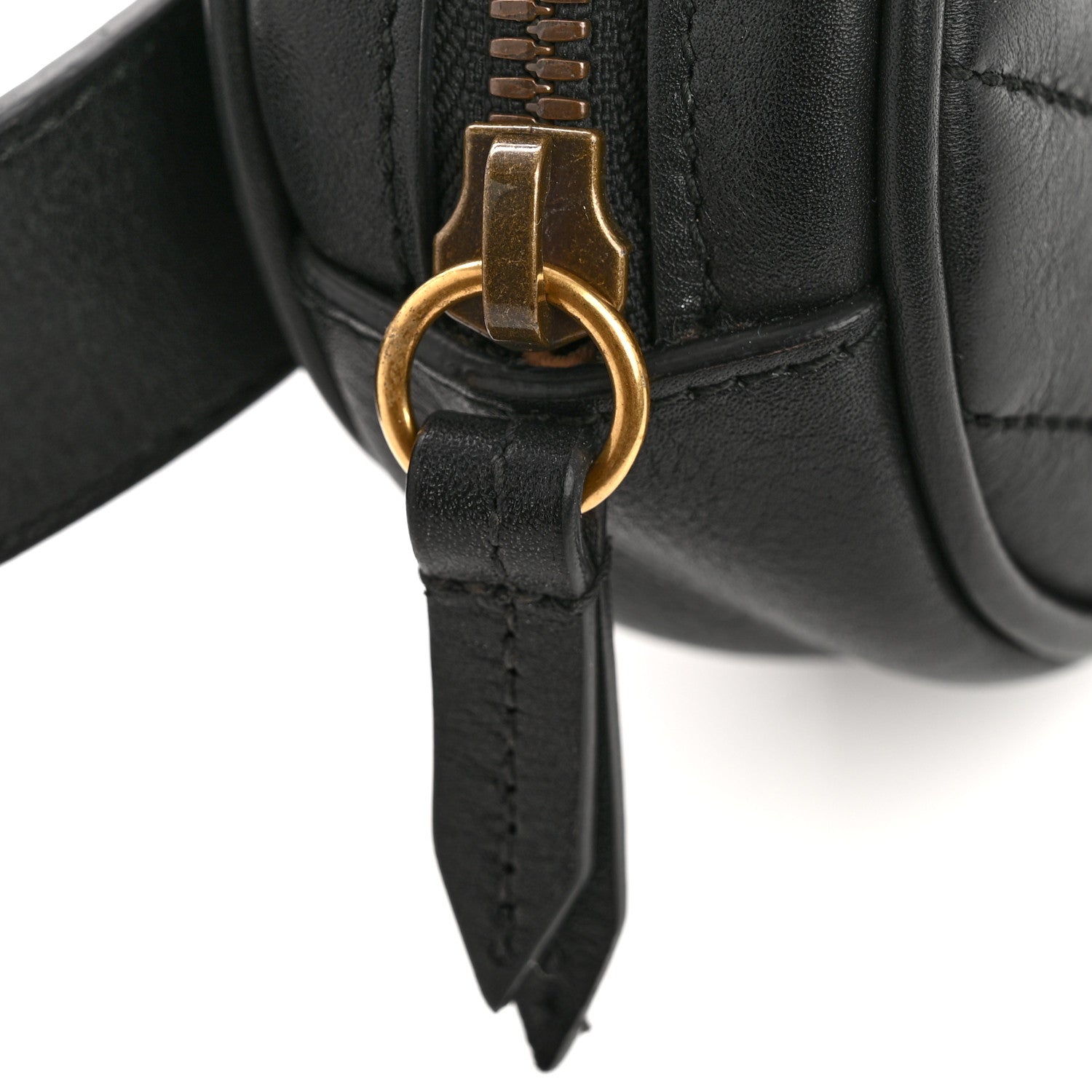 Calfskin Matelasse GG Marmont Belt Bag 105 42 Black