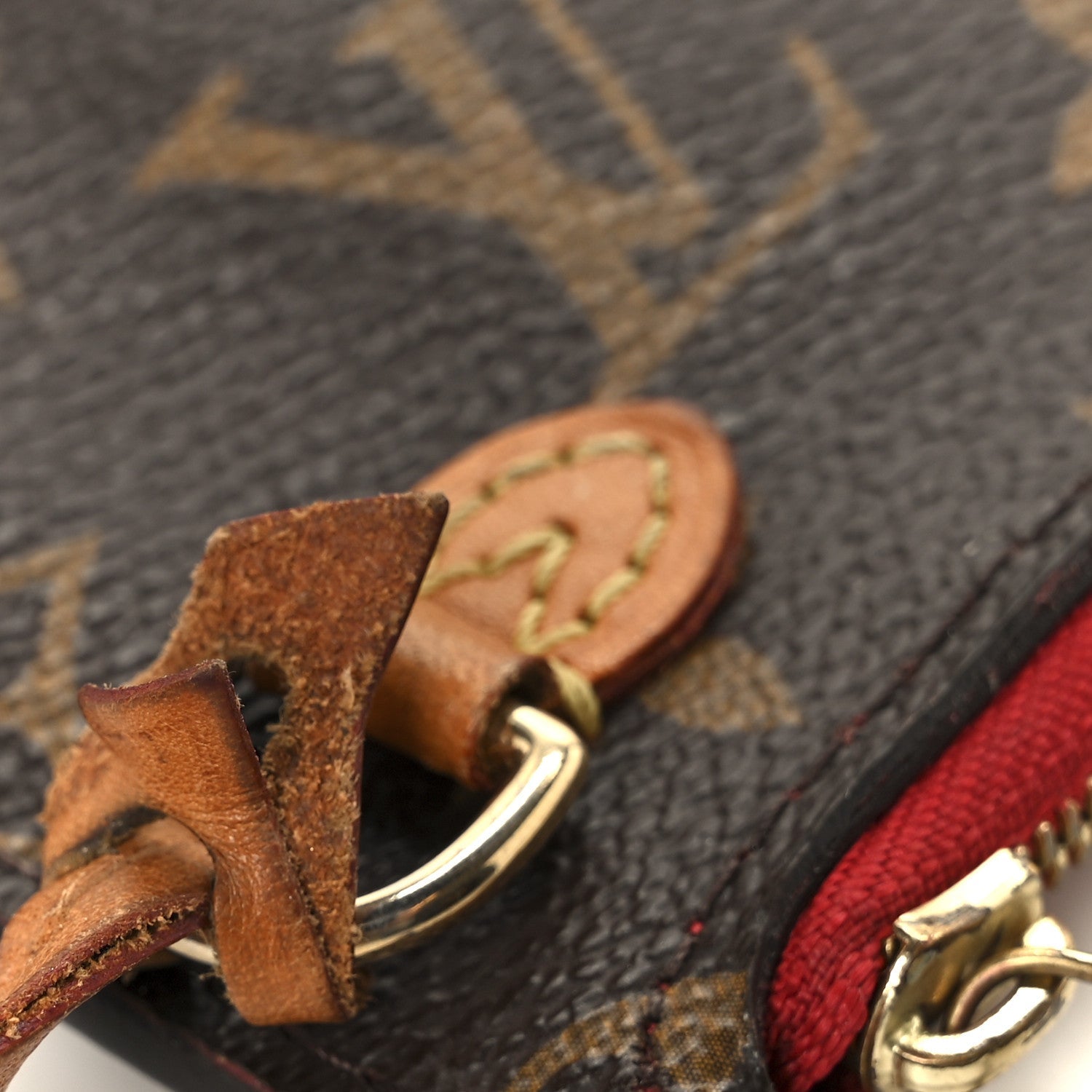 Monogram Neverfull MM GM Pochette Cherry