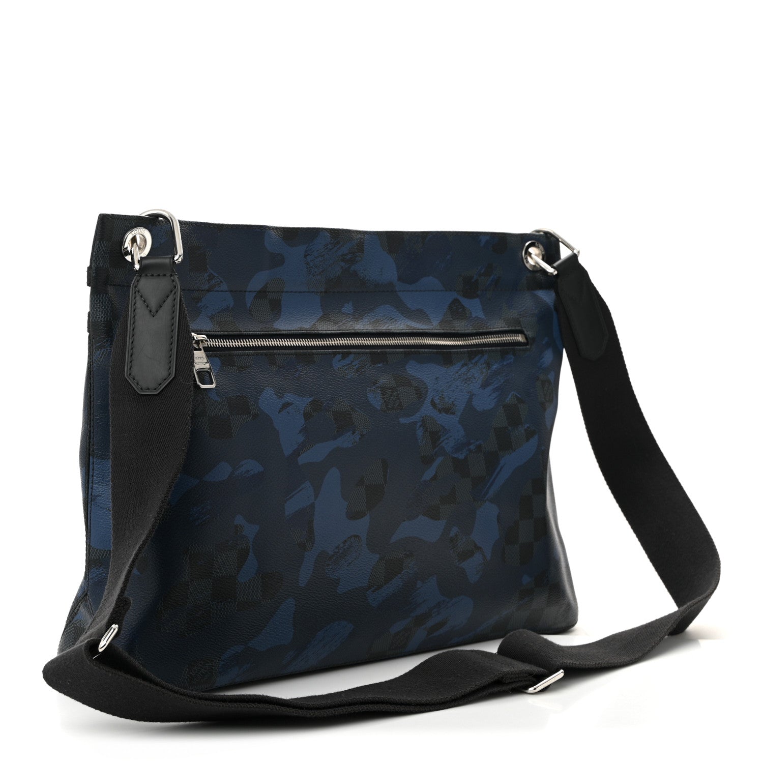 Damier Cobalt Camouflage Hunter Messenger Blue