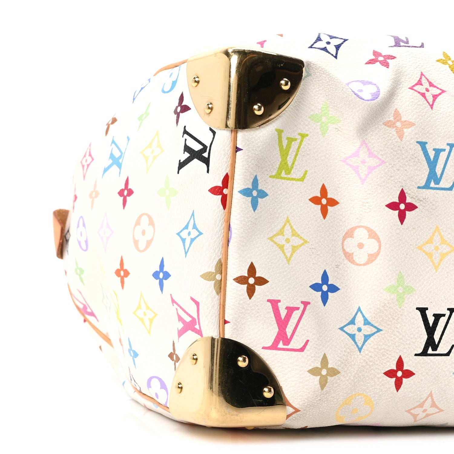 Monogram Multicolor Speedy 30 White