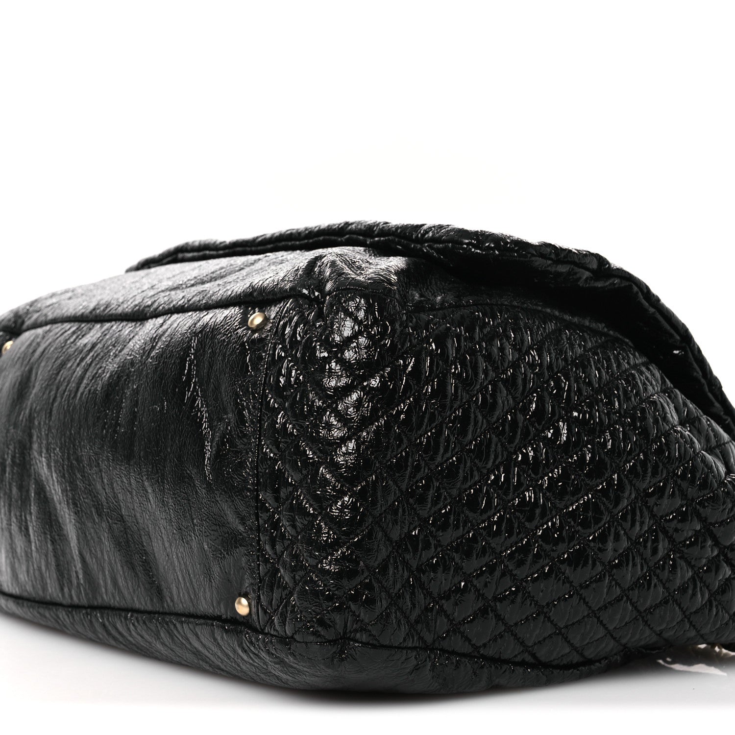 Vinyl XXL Rock and Chain Flap Black