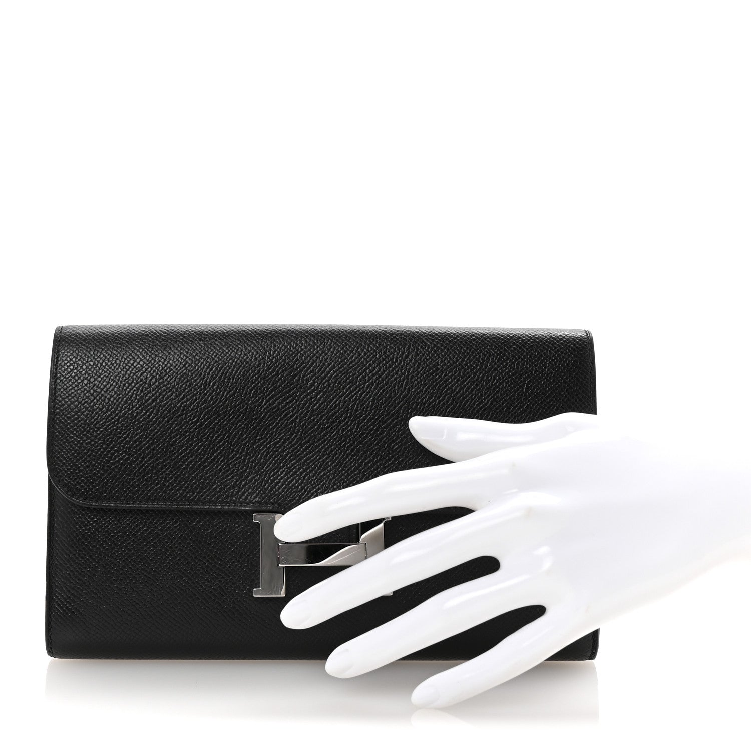 Epsom Constance Long Wallet Black