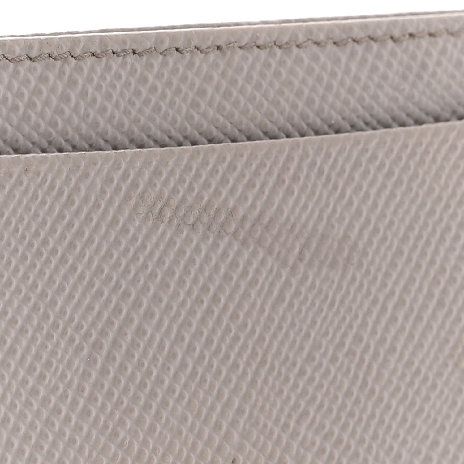 Saffiano Metal Card Case Argilla