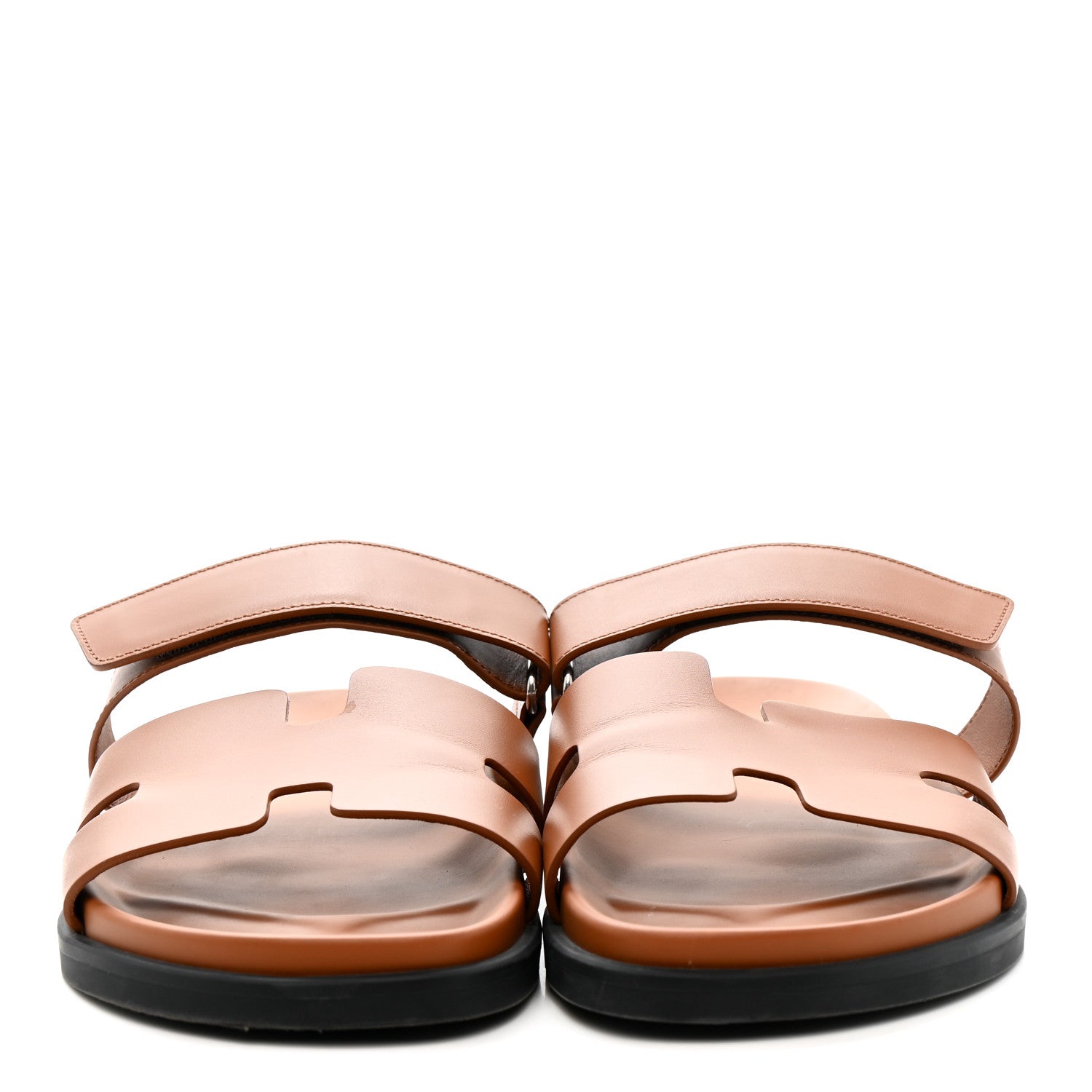 Calfskin Mens Chypre Sandals 44 Marron Dore