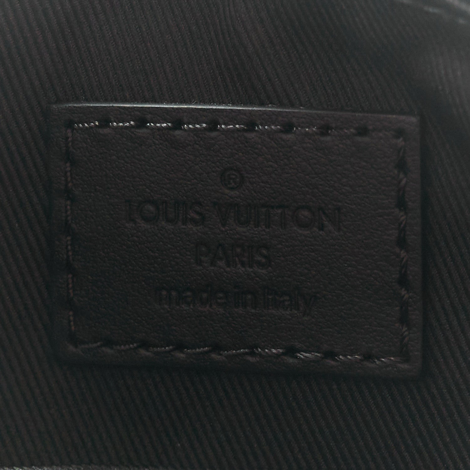 Monogram Seal City Keepall Black