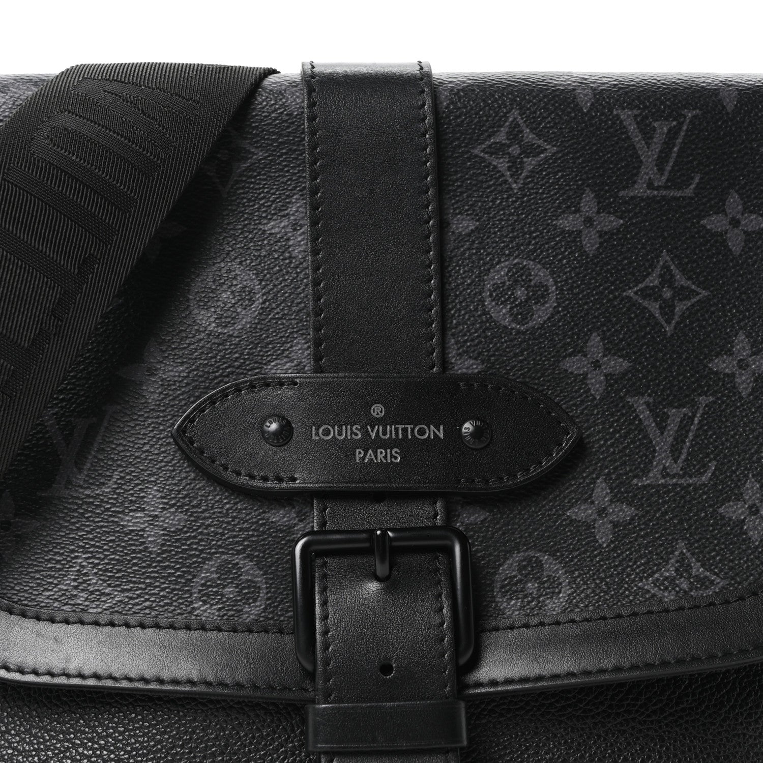 Monogram Eclipse Saumur Messenger NV Black