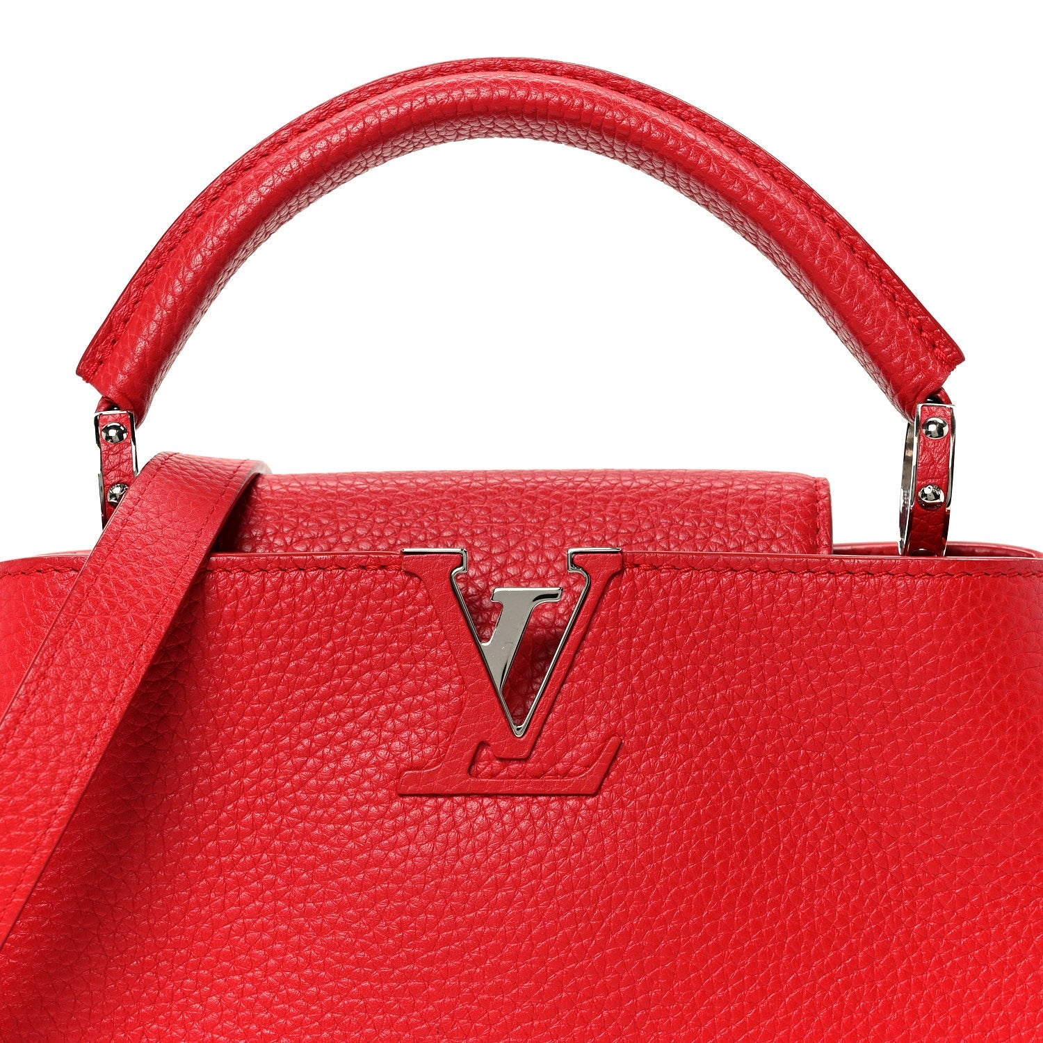 Taurillon Capucines BB Scarlet Red