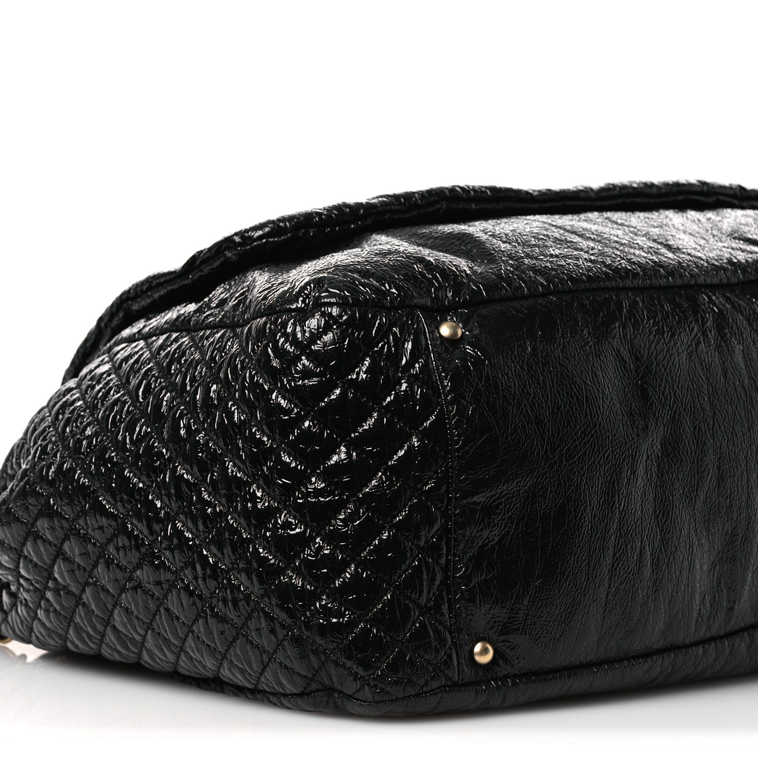 Vinyl XXL Rock and Chain Flap Black