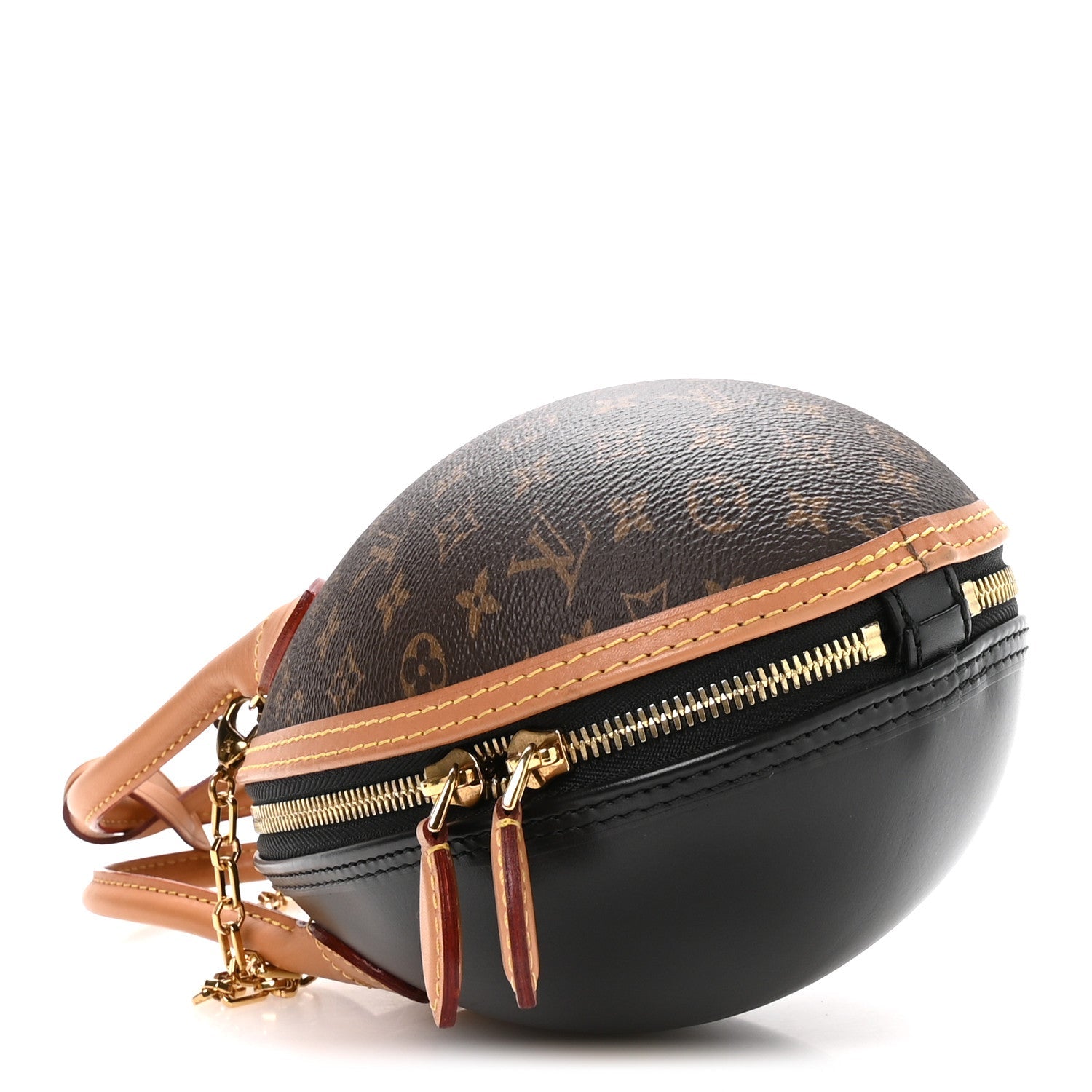 Monogram Egg Bag Black