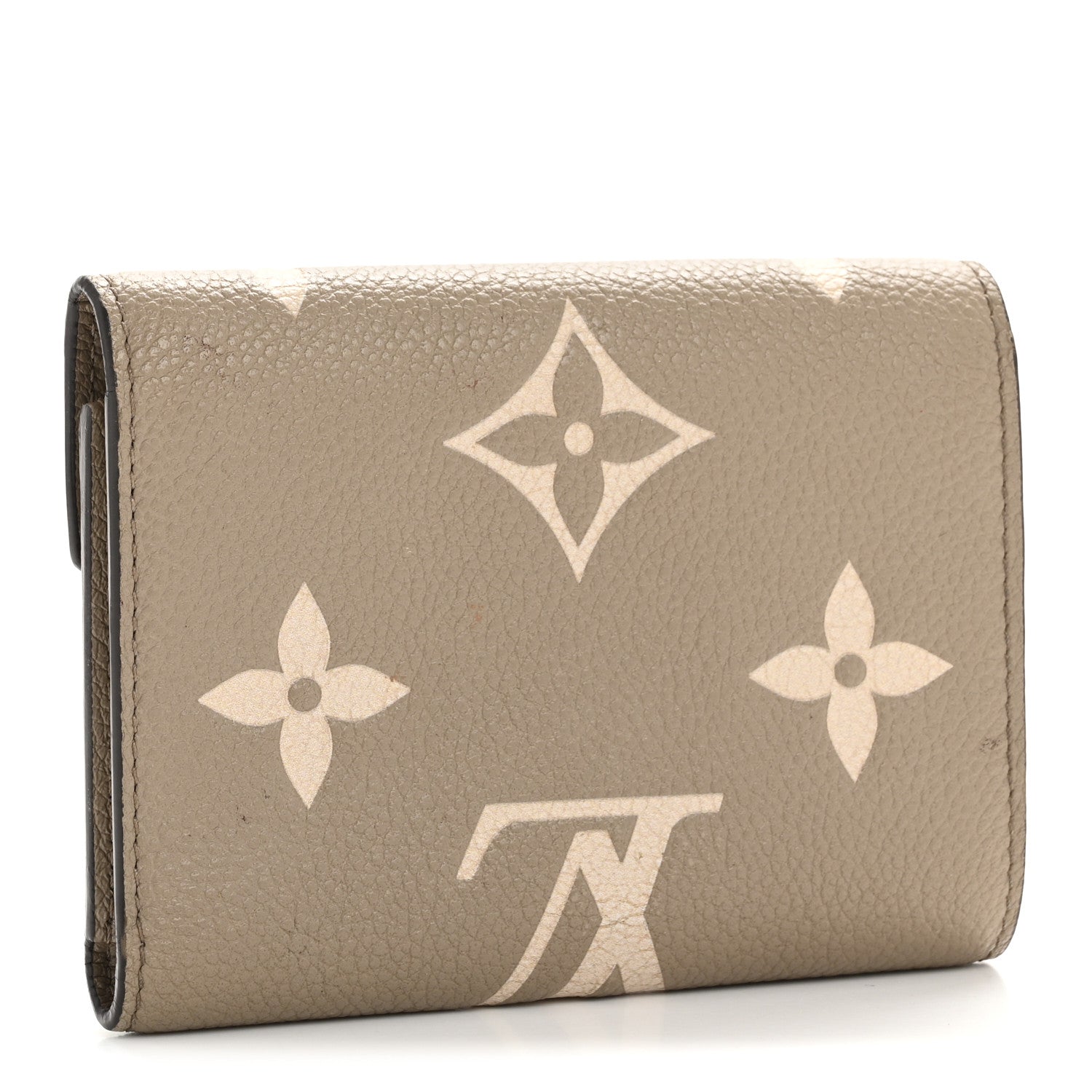 Empreinte Monogram Giant Victorine Wallet Tourterelle Creme