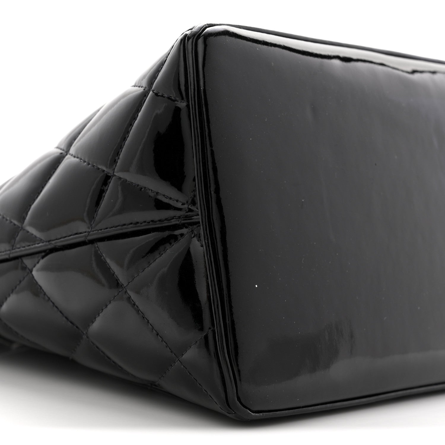 Patent Medallion Tote Black