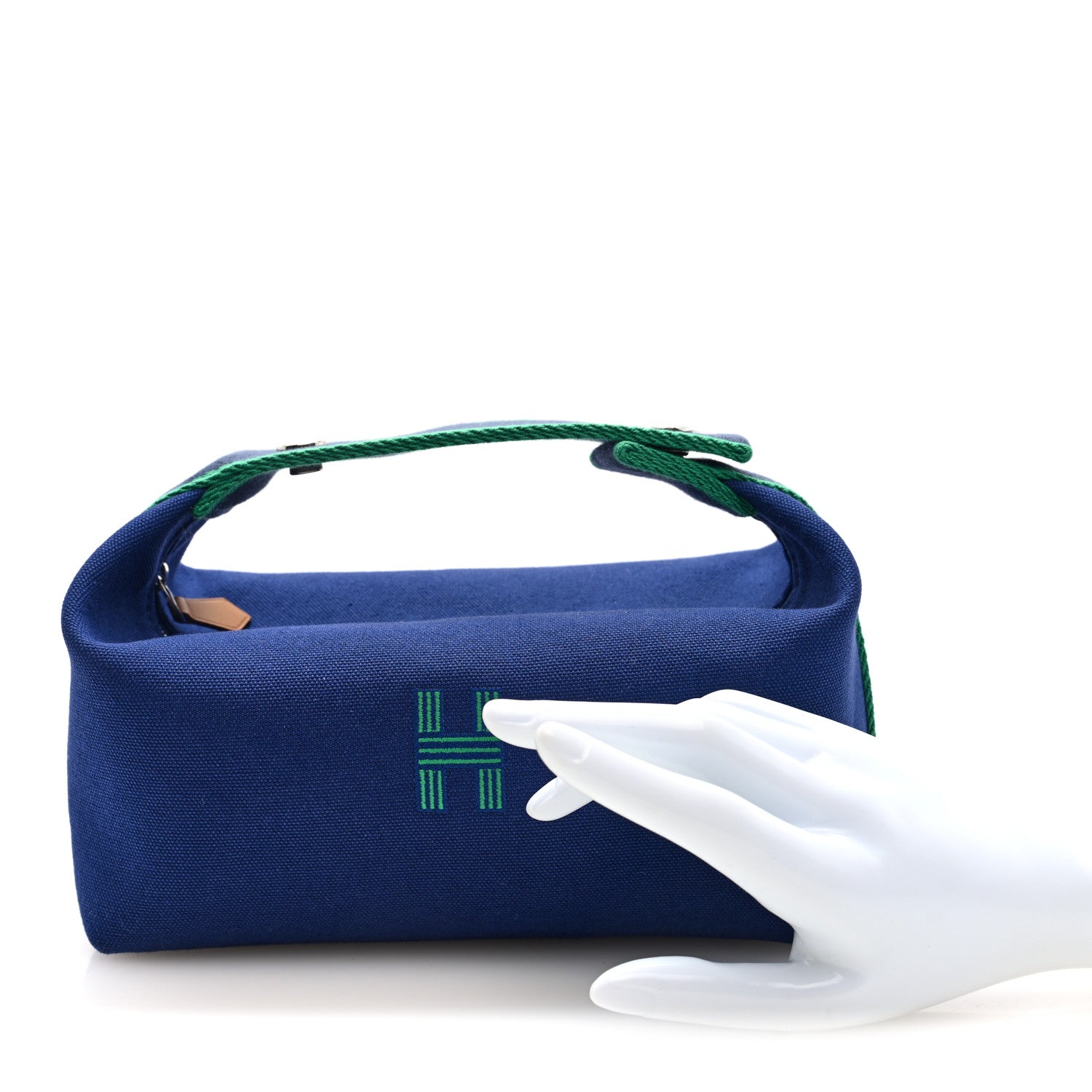 Canvas Small Bride-A-Brac Pouch Marine
