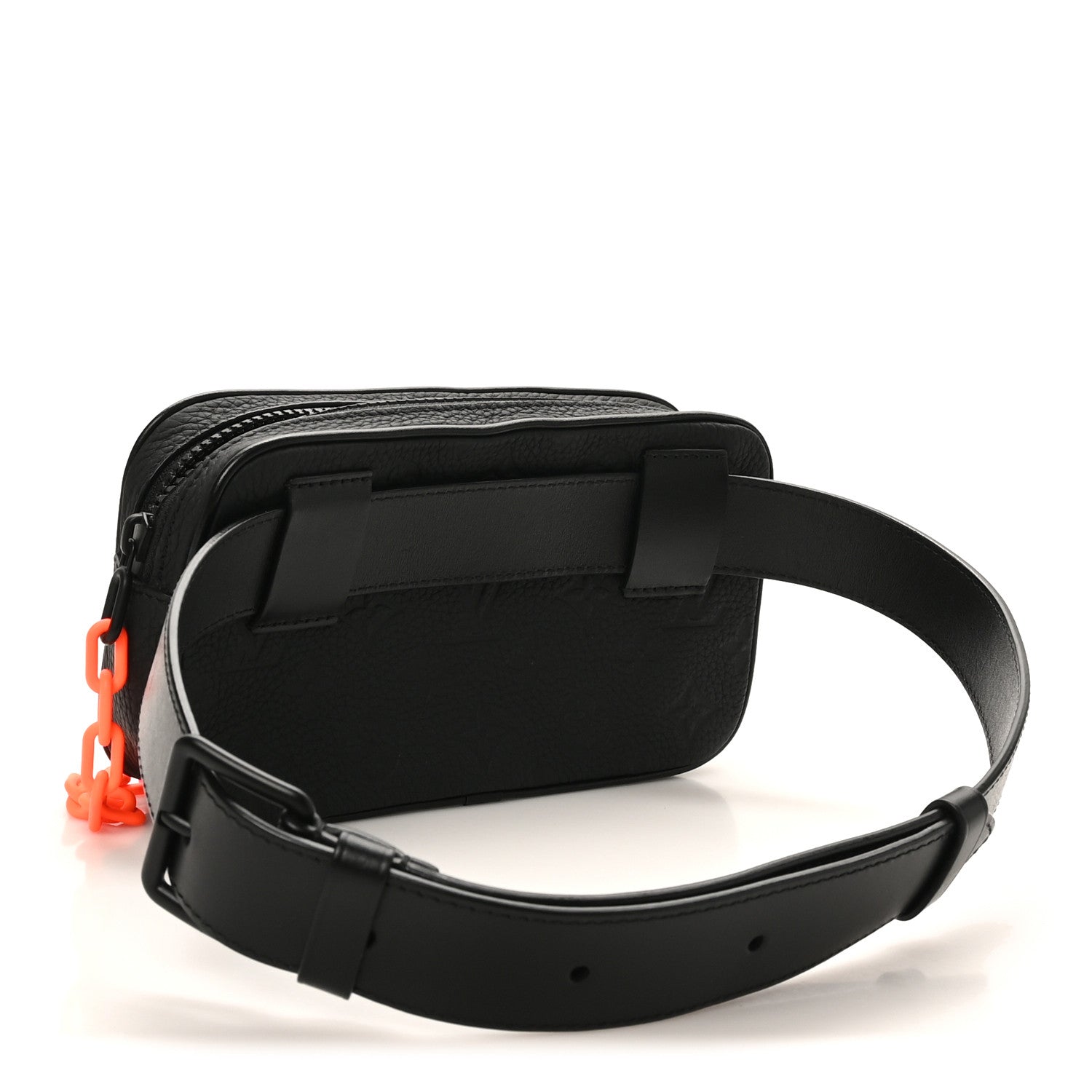 Taurillon Monogram Uniformes Solar Ray Soft Pochette Volga Belt Bag Black