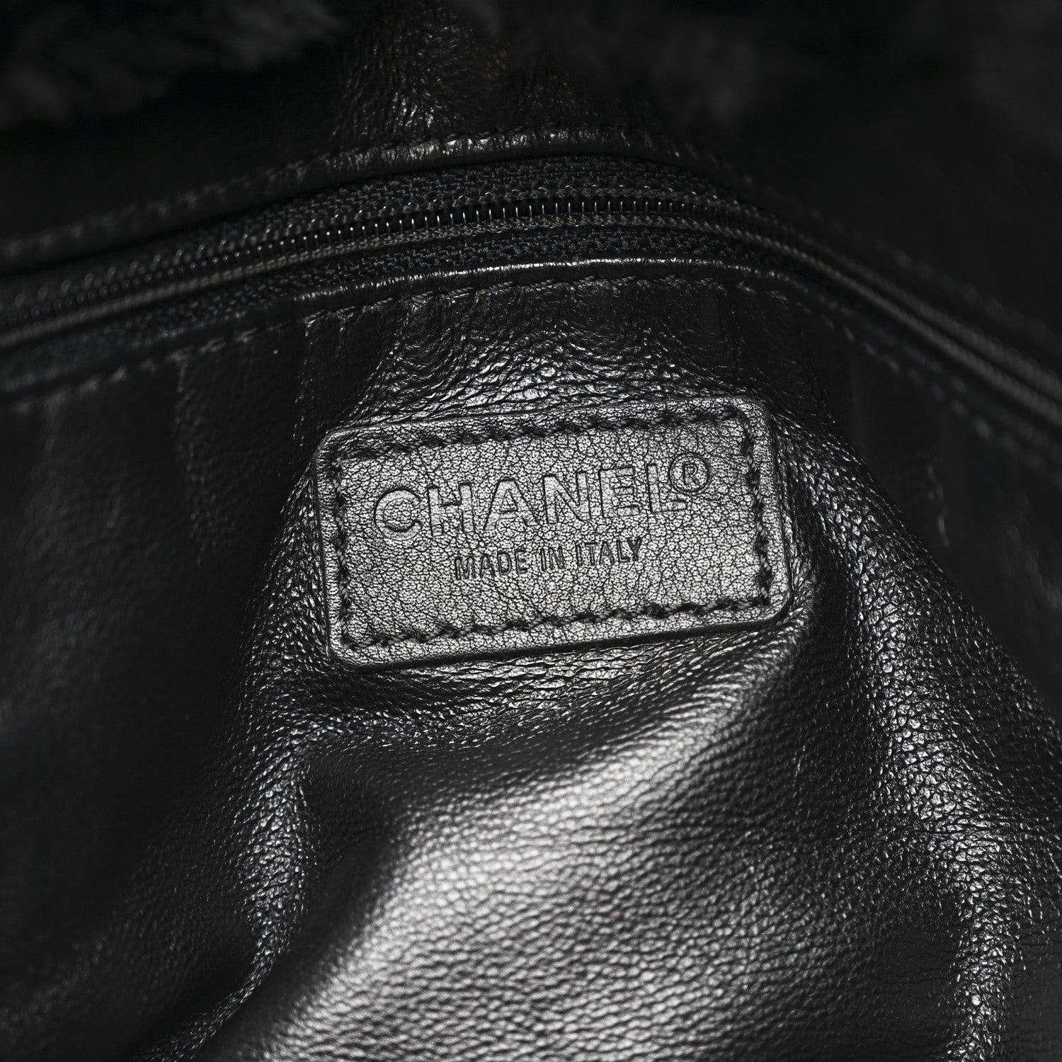 Orylag Rabbit Fur CC Tote Black