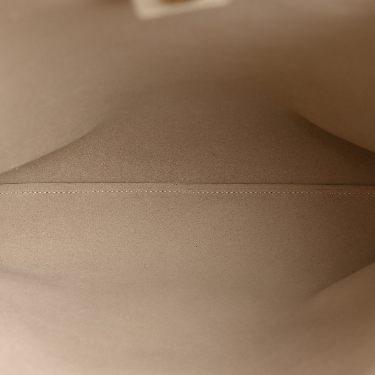 Calfskin North South Shopping Tote Crema Soft