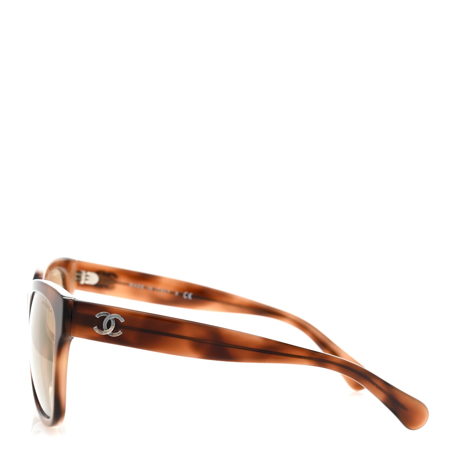 Acetate Mirrored Runway Square Sunglasses 5380-A Dark Tortoise