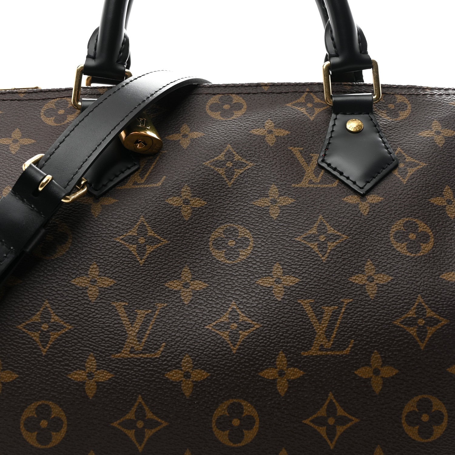 Monogram My World Tour Speedy Bandouliere 30 Black