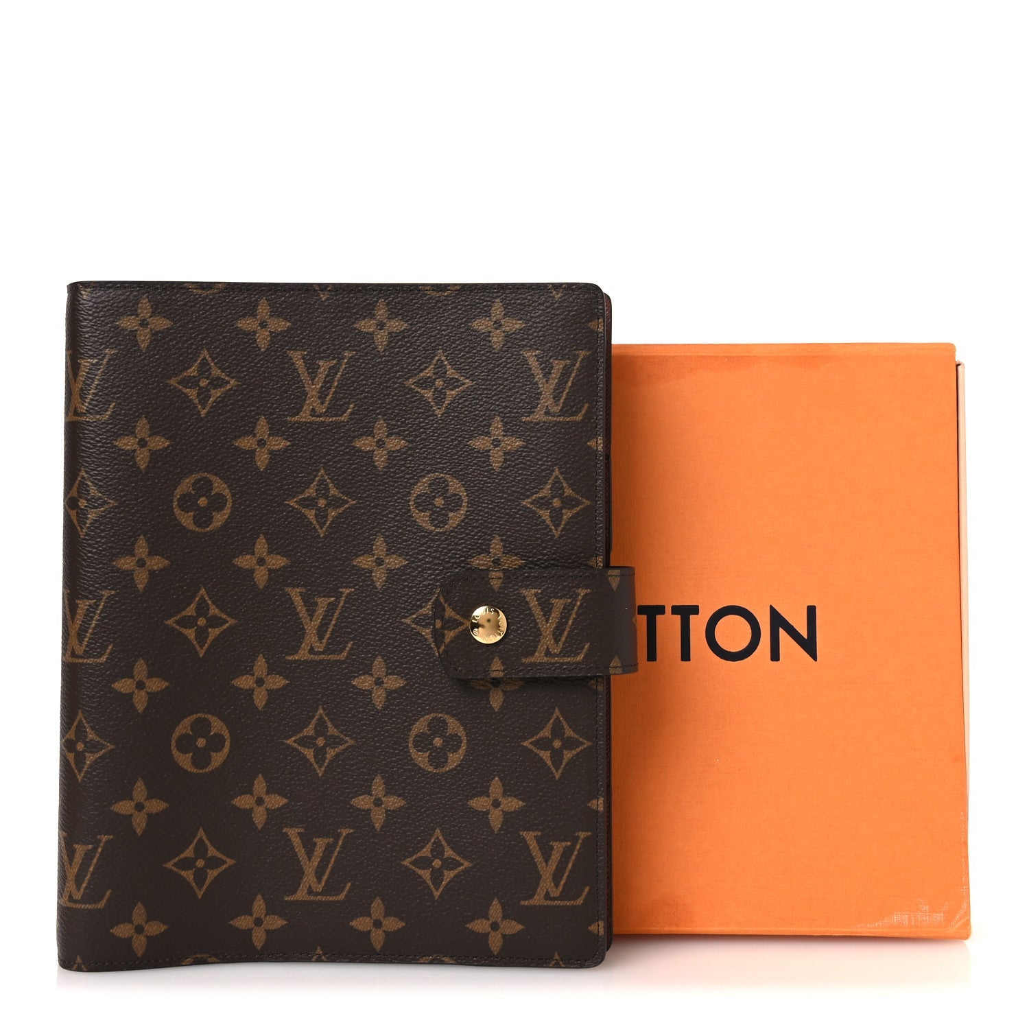 Monogram Large Ring Agenda Cover