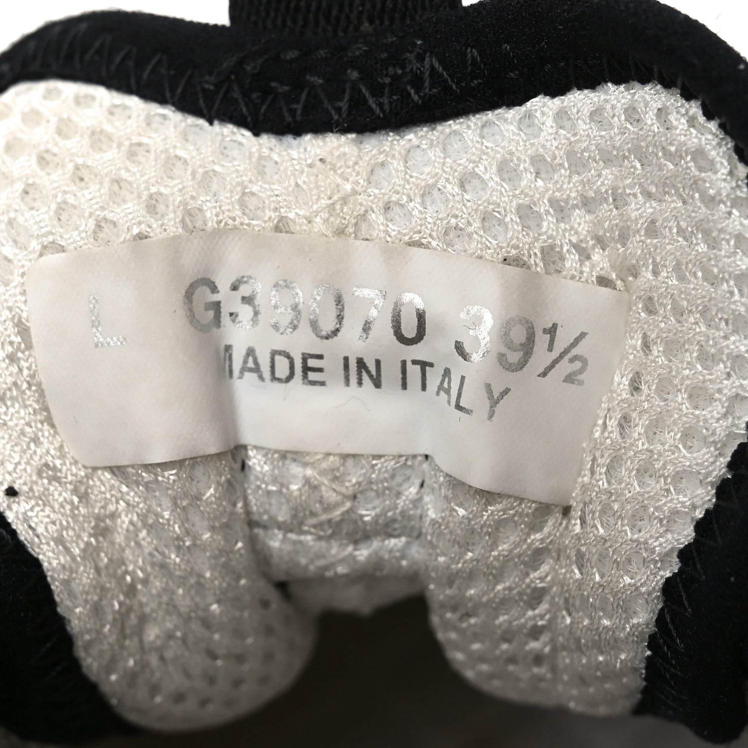 Fabric Suede CC Sneakers 39.5 Black Brown