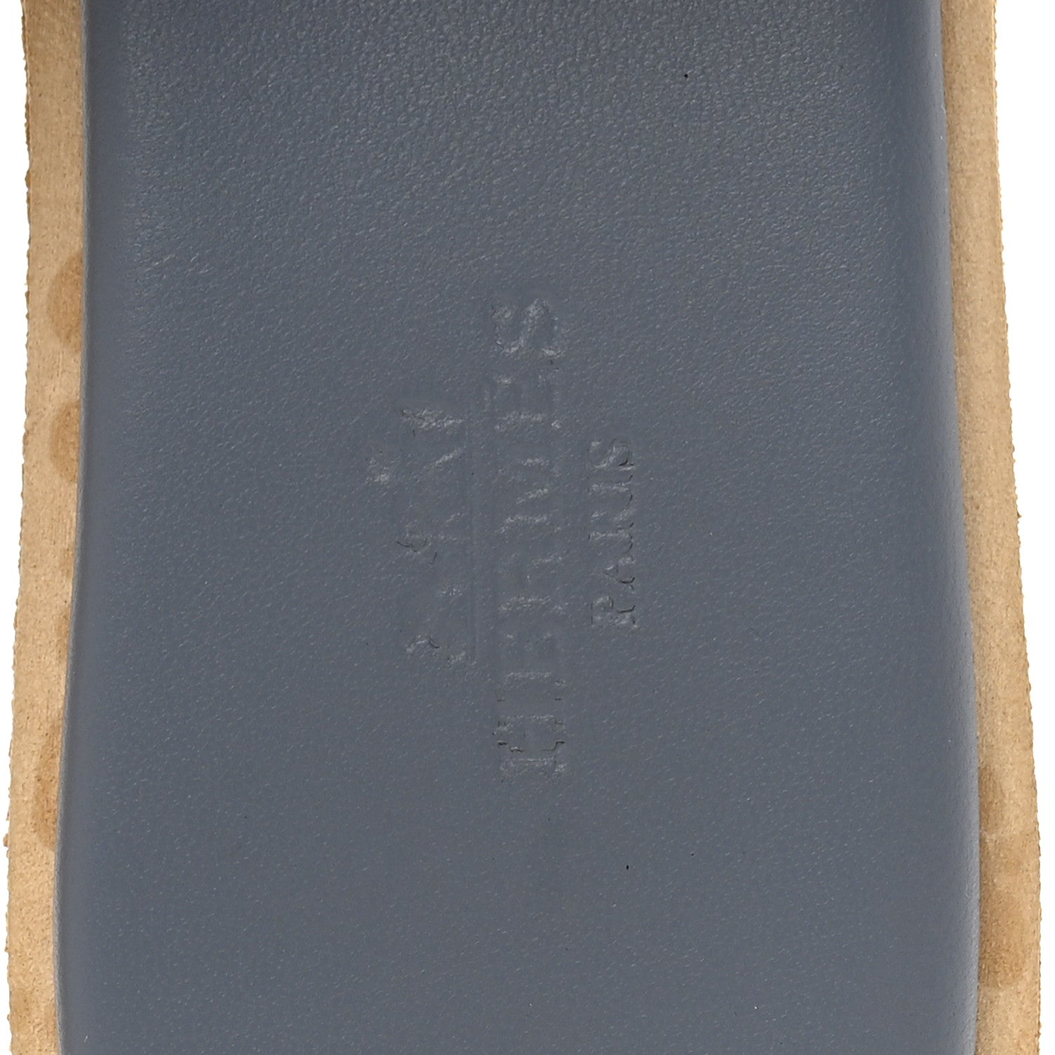 Suede Goatskin Cork Eze 30 Sandals 37 Bleu Grignon
