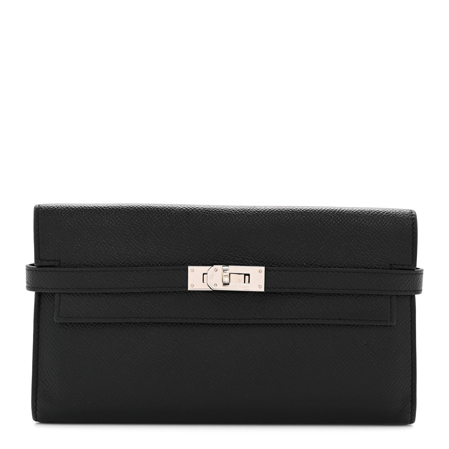 Epsom Kelly Longue Wallet Black