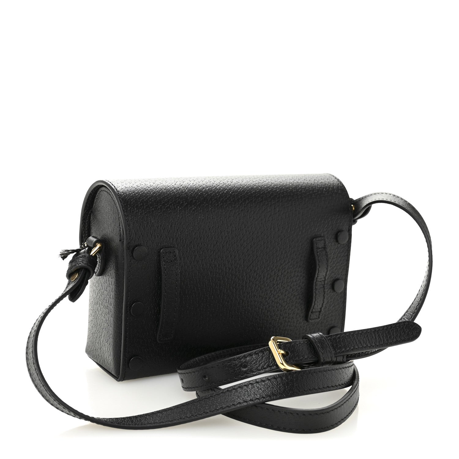 Calfskin Horsebit 1955 Shoulder Bag Black