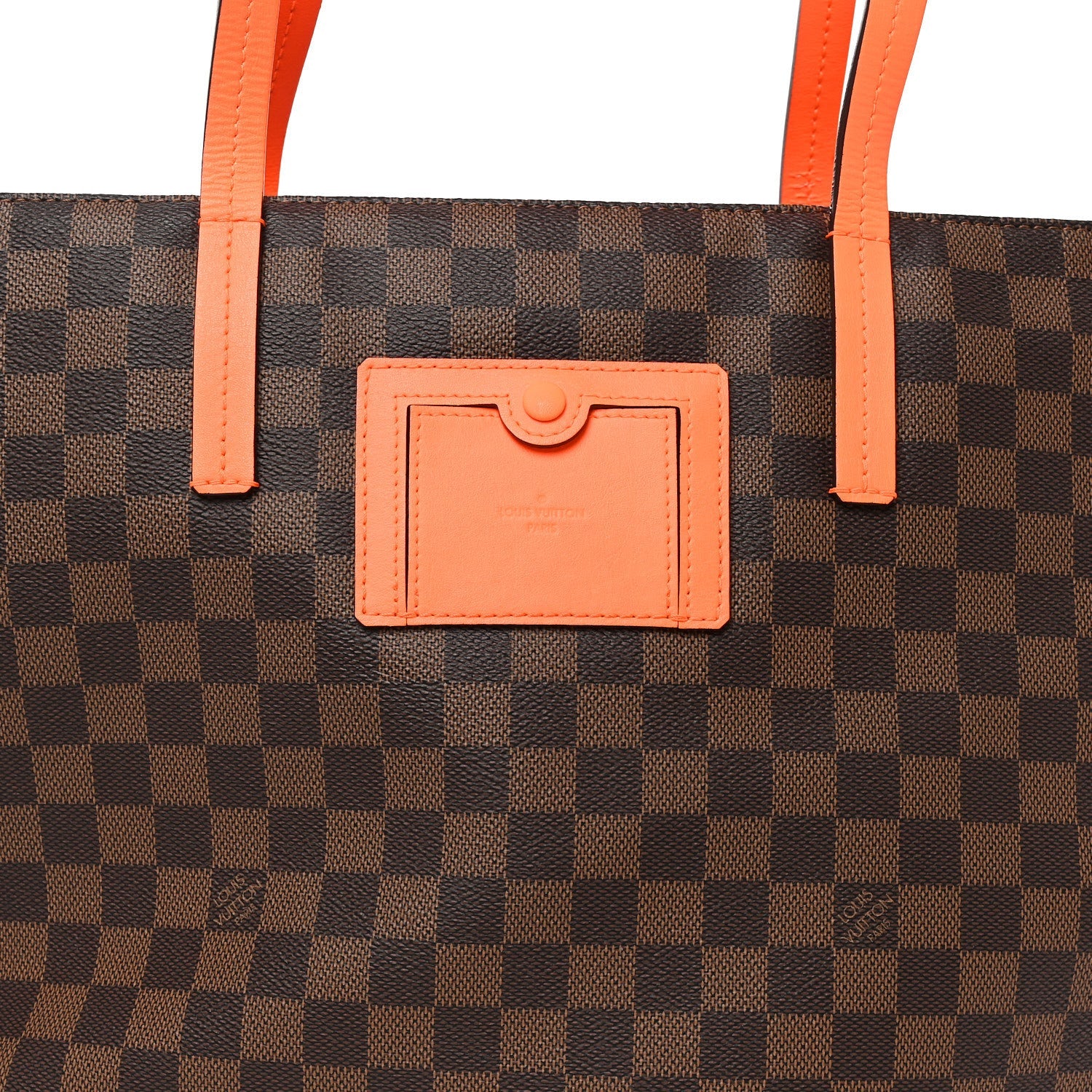 Damier Ebene Cabas Orange