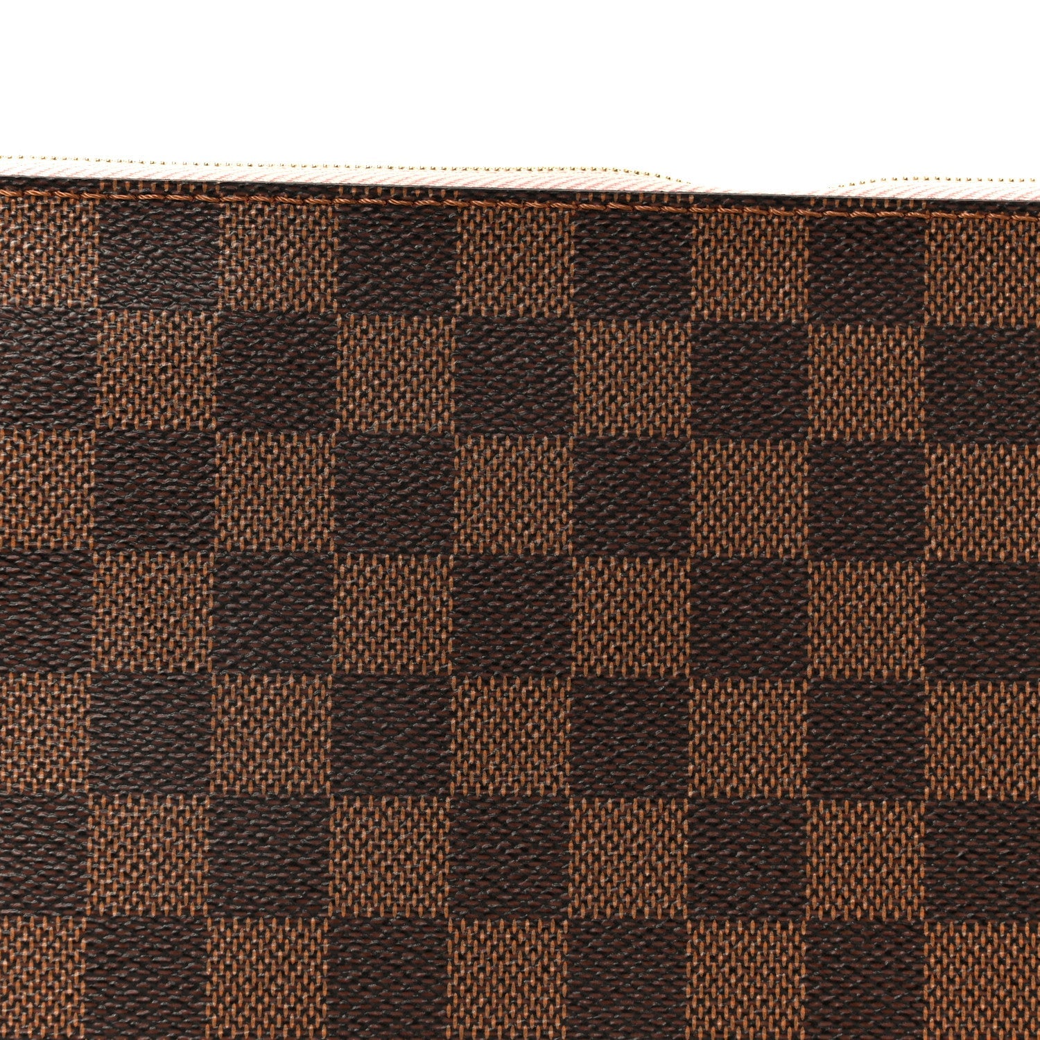 Damier Ebene Neverfull MM GM Pochette Rose Ballerine