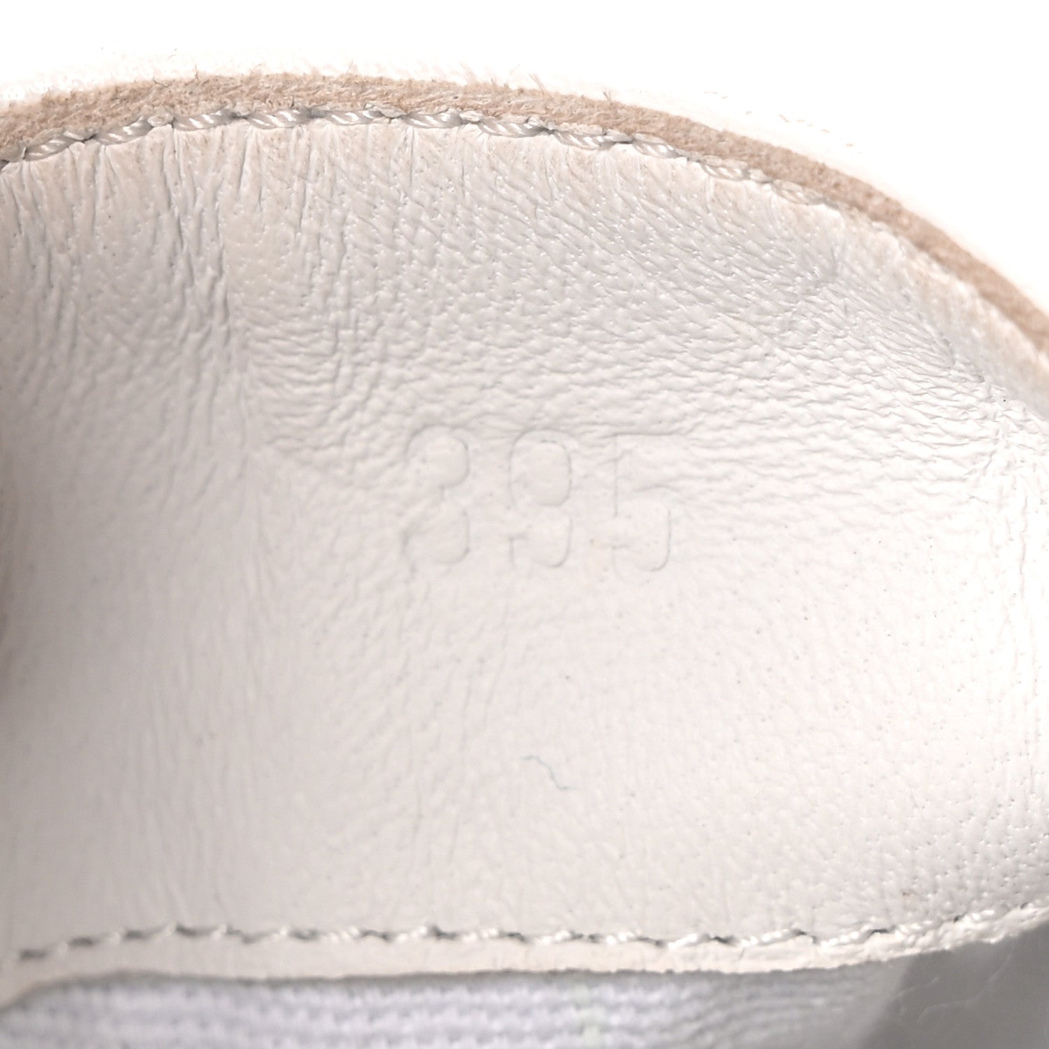 Canvas Calfskin Get Sneakers 39.5 Prunoir White