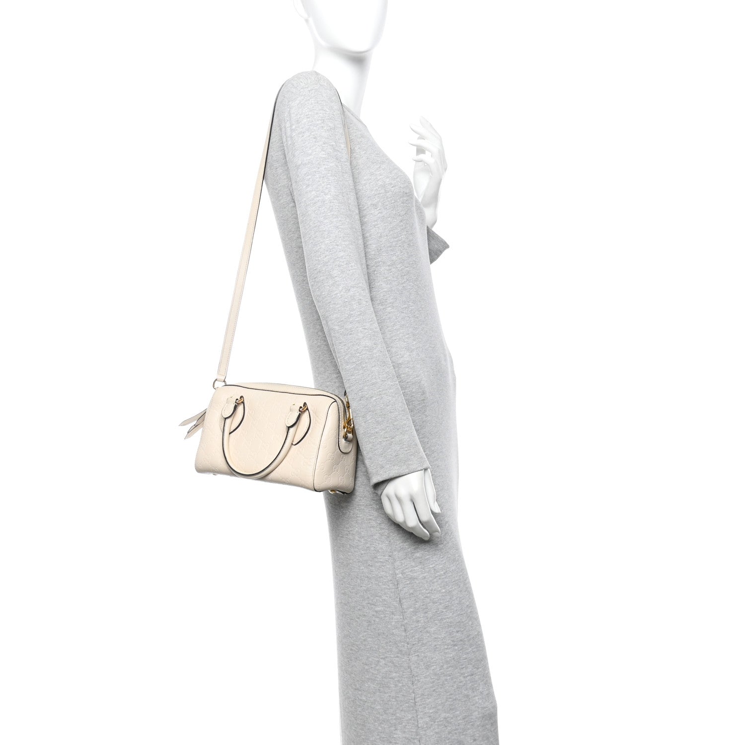 Guccissima Mini Joy Boston White