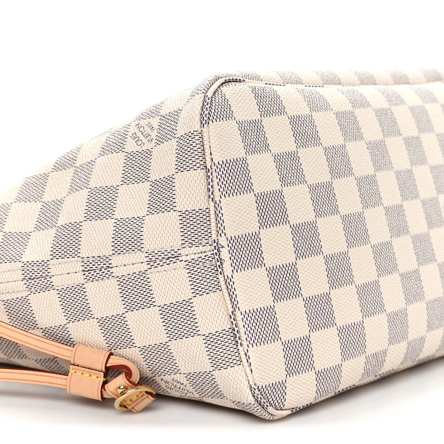 Damier Azur Neo Neverfull MM Rose Ballerine